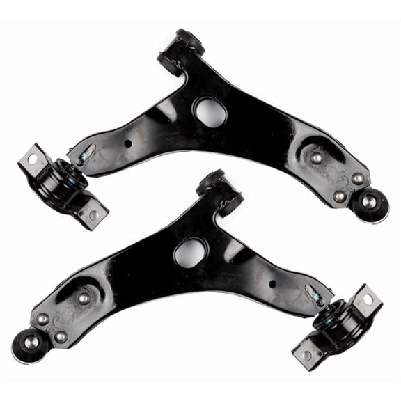 ASFIT-Autoparts 2pcs Suspension Control Arms Assembly Kit Right Passenger Left Driver Rearward Forward Front Lower Side with Ball Joints Protected for Focus 04-11 for Oasis 96-99 for Sentra 07-12