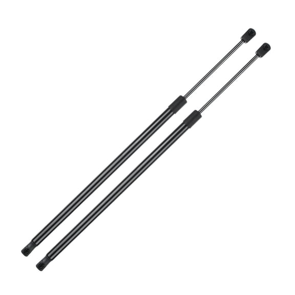ASFIT-Autoparts 2pcs Tailgate Lift Supports Rear Center Side Shock Struts Black Steel Without Spoiler for Nissan for 240SX 1993 16.93 in-Compressed Length 8194710 SG225012
