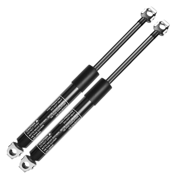 ASFIT-Autoparts 2pcs Trunk Lift Supports Rear Side Shock Black Steel E34 Without Spoiler for BMW for M5 1991-1993 for 525i 1989-1995 for 530i 1994-1995 for 535i 1985-1993 for 540i 1994-1995