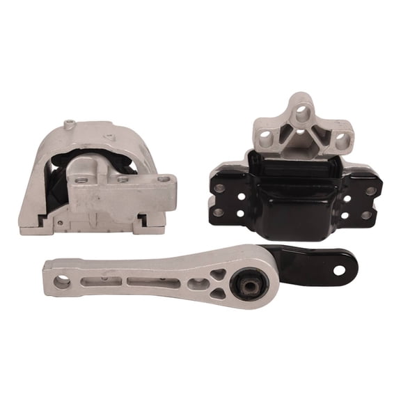 ASFIT-Autoparts 3Pcs Engine motor & Left Trans Mounts Fits for Audi A3 VW Beetle Jetta Eos Golf GTI