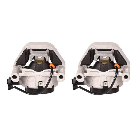 ASFIT-Autoparts 4G0199381LE+4G0199381LF Left &Right Engine Mounts Mounting w/ Harness Fits for Audi A6 A7 Quattro 2012-2018