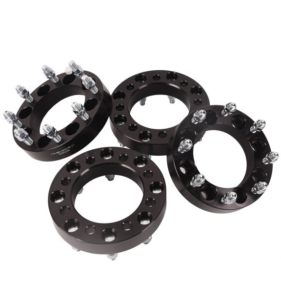 ASFIT-Autoparts 4PCS 1.5" 8x6.5 to 8x180 8 Lug Wheel Spacers Adapter For CHEVY GMC