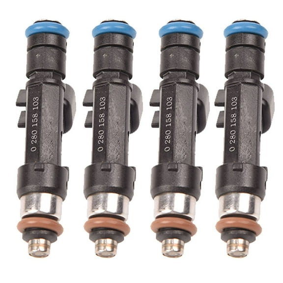 ASFIT-Autoparts 4Pcs 0280158103 Fuel Injectors Fits for Mazda MX-5 Miata 3 5 6 2006-2015