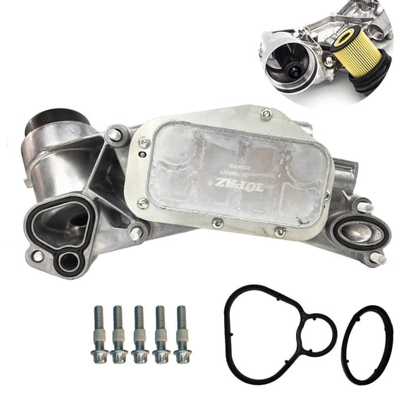 ASFIT-Autoparts 93186324 Engine Oil Cooler w/Oil Filter Assembly For Chevy Cruze Aveo Pontiac G3
