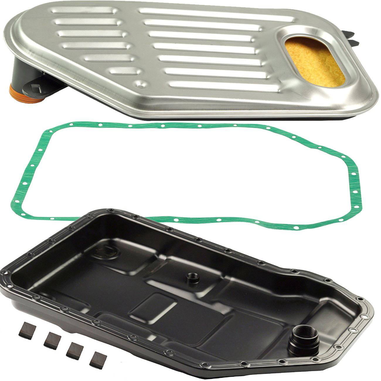 ASFIT-Autoparts Auto Transmission Oil Pan + Filter + Gasket Kit Fits for VW Passat Audi A4 A6 A8