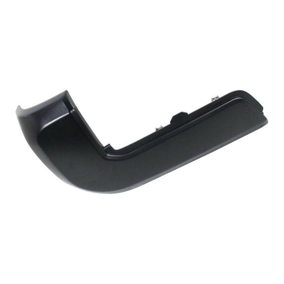 ASFIT-Autoparts Bumper Face Bar End Extension Rear Driver Left Side LH Hand for Toyota for Tacoma /SR5/ off-Road/ Sport 2016-2021 Plastic Painted Black Without Parking Aid Sensor Holes