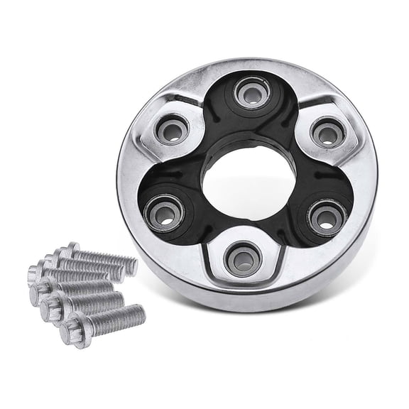 ASFIT-Autoparts Driveshaft Coupler Joint Front 2153131800012 for Audi for A3 Quattro Base 2006-2007 for TT Quattro Base 2000-2006 & S Line 2003-2006 106mm-Bolt Circle Diameter with-Bolts Black
