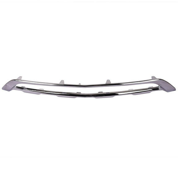 ASFIT-Autoparts For 2013-2015 Mercedes GLK 350 250 Front Chrome Air Dam Deflector Lower Valance