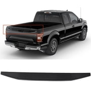 ASFIT-Autoparts for Ford for F150 /Lariat/Platinum/XL/XLT 2015-2020 & Limited/SSV 2016-2020 & Raptor 2017-2020 Step Tailgate Moulding Top Cap Protector Spoiler Black,ABS,Plastic 1pc Rear