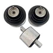 ASFIT-Autoparts Front Engine Mounts + Rear Transmission Mount Kit Fits for Mercedes Benz W220 CLK350