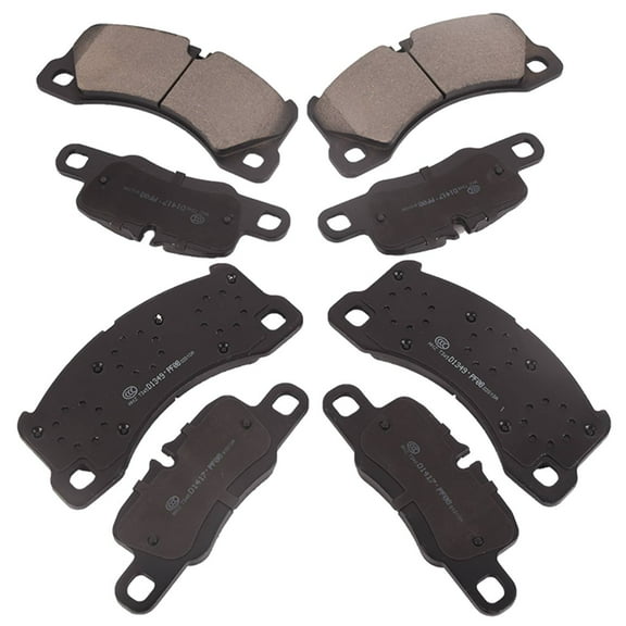 ASFIT-Autoparts Front & Rear Ceramic Brake Pads Kit For 2010-2016 Porsche Panamera