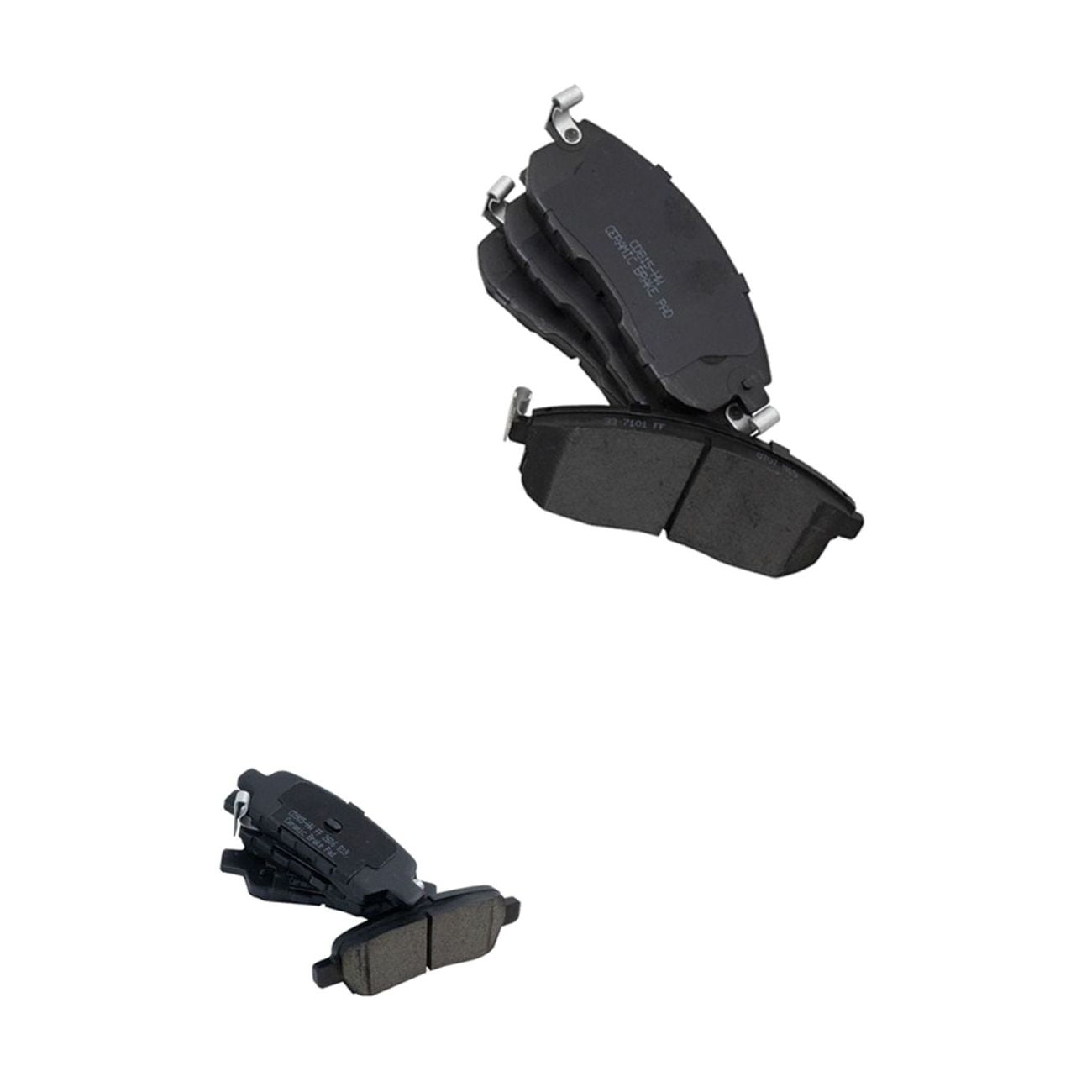 Premium Posi Ceramic Front &amp; Rear Brake Pad LH RH Kit For Nissan