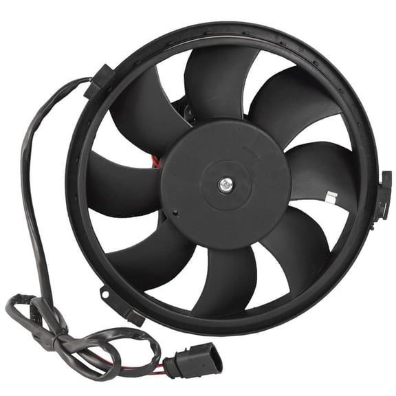 ASFIT-Autoparts New Auxiliary Electric Radiator Cooling Fan Fits for VW Passat 01-05 Audi A6 99-00