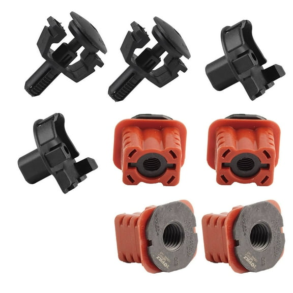 ASFIT-Autoparts Radiator Bracket Mounting Kit Upper for Mercedes Benz C200 C300 E300 E550 GLK350