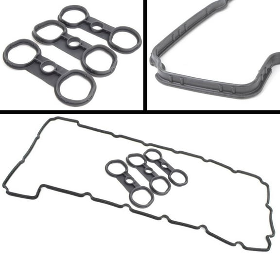 ASFITOYOU- Autoparts Valve Cover Gasket Set for BMW 128i 328i 328i 528i X3 X5 Z4 3.0L L6 2007-2013
