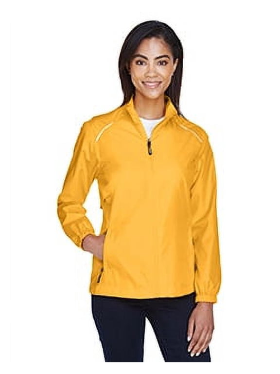 CORE 365 78183 LADIES MOTIVATE UNLINED LIGHTWEIGHT JACKET, CAMPUS GOLD, 2XL