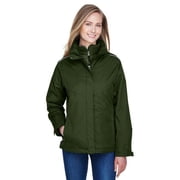 ASH CITY - CORE 365 78205 LADIES REGION 3-IN-1 JACKET WITH FLEECE LINER, Womens Fleece Jackets
