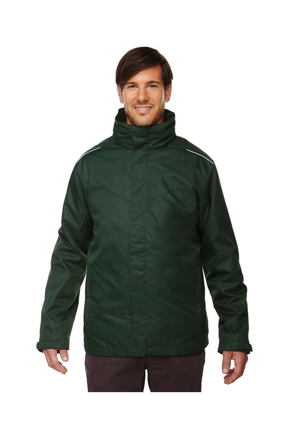 CORE 365 88205 MENS REGION 3 IN 1 JACKET WITH FLEECE LINER