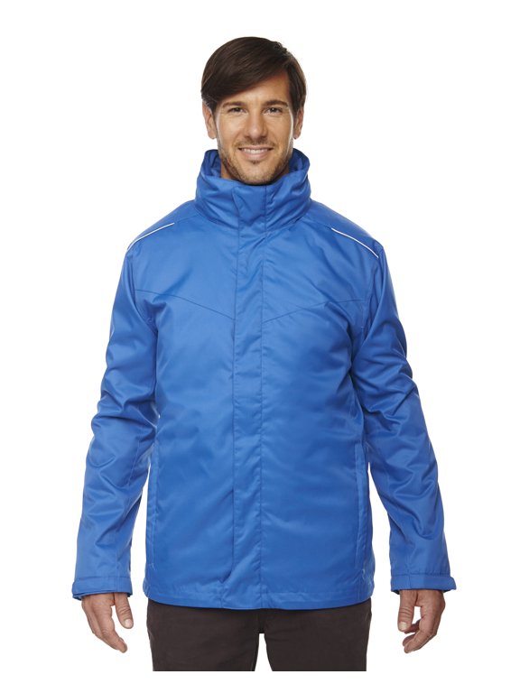 CORE 365 88205 MENS REGION 3 IN 1 JACKET WITH FLEECE LINER, TRUE ROYAL, M