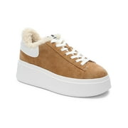 ASH Womens Moby Suede Platform Casual and Fashion Sneakers