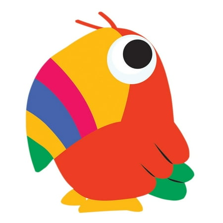 ASH10007 - Magnetic Whiteboard Eraser, Toucan by Ashley Productions
