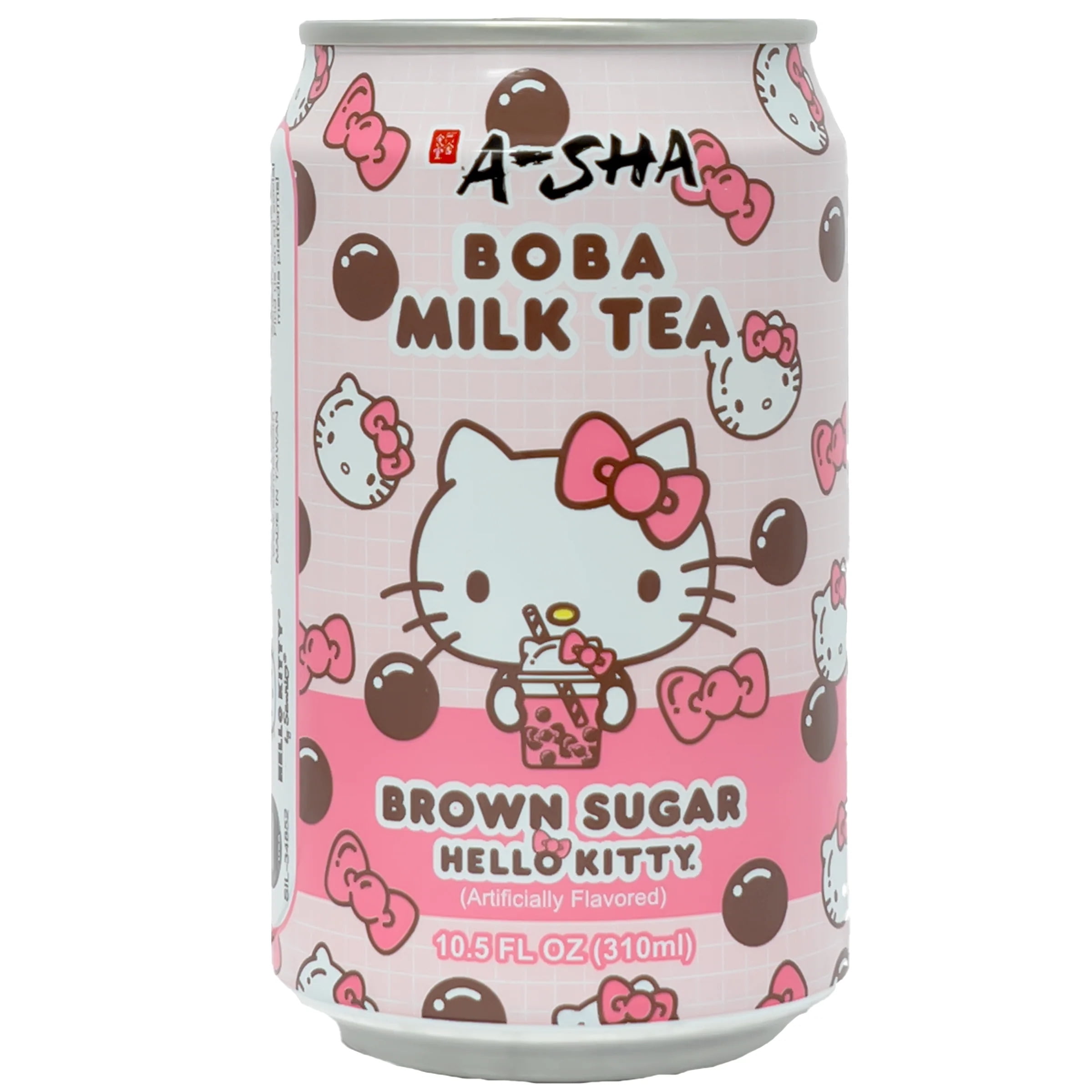 ASHA Hello Kitty Boba Milk Tea Brown Sugar Flavor 310ml