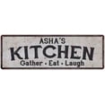 thumbnail image 1 of ASHA's Kitchen Rustic Chic Decor Gift 8x24 Sign 108240051100, 1 of 1