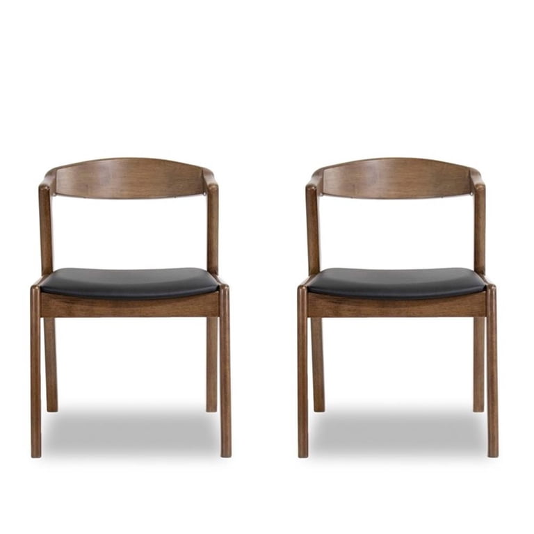 ALLFONIS Set of 2 Mid Century Modern Chairs - Swivel