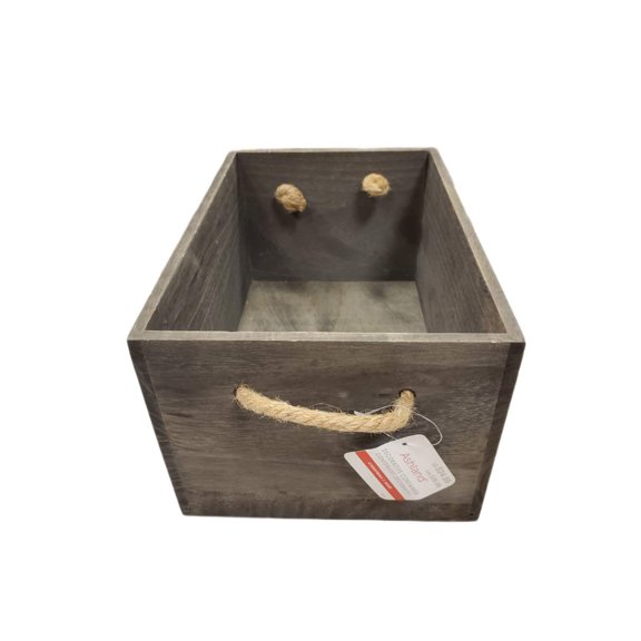 ASHLAND DECORATIVE CONTAINER WOOD 3 SIZES