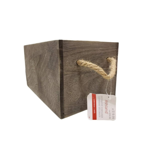 Ashland Wooden Decorative Container