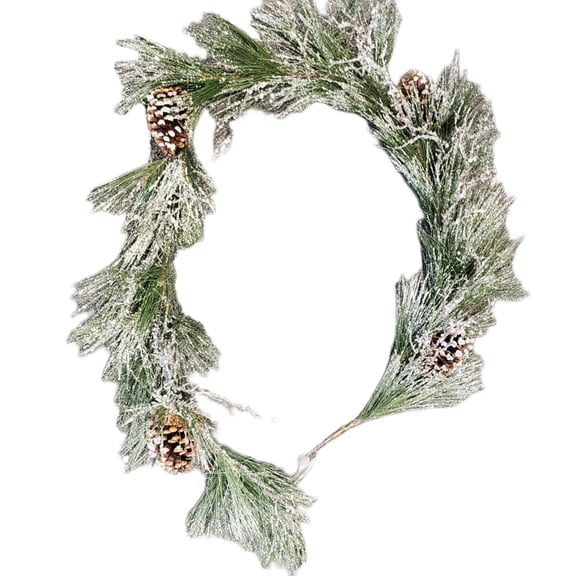 Icy Pinecone Garland by Ashland, 6ft - Home Decor