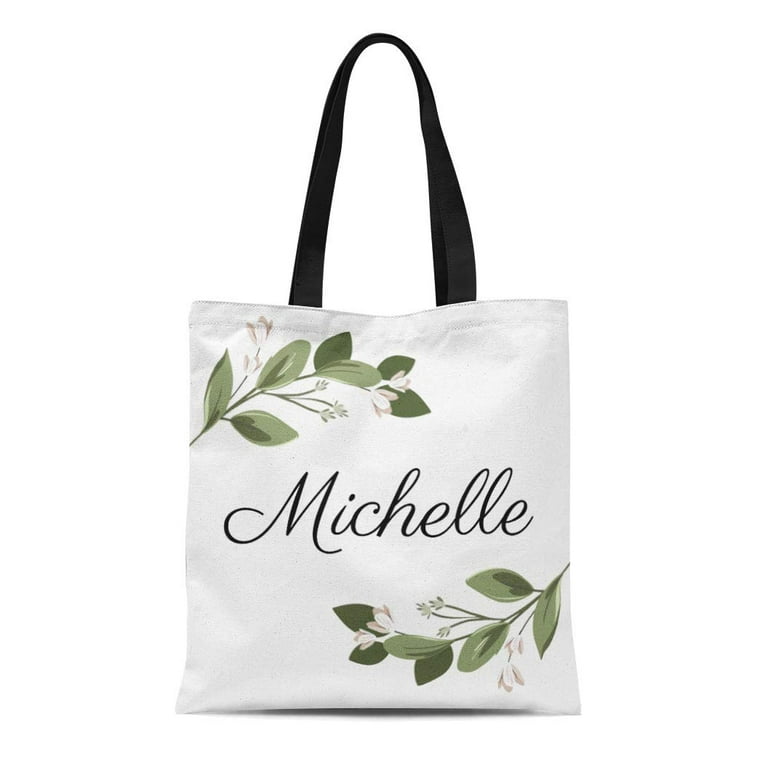 small canvas tote bags personalized