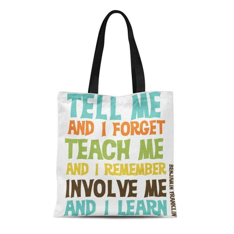 Teach Me Tote Bag Teach Me Tote Bag