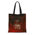 thumbnail image 1 of ASHLEIGH Canvas Tote Bag Red Seeking Inspirational Rumi What You Seek Jalaluddin Wisdom Reusable Handbag Shoulder Grocery Shopping Bags, 1 of 1