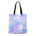 thumbnail image 1 of ASHLEIGH Canvas Tote Bag Unicorn Mermaid Galaxy in Pattern Abstract Mystical All Over Durable Reusable Shopping Shoulder Grocery Bag, 1 of 1