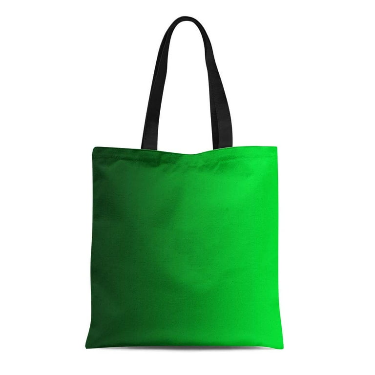 Emerald green cheap tote bag