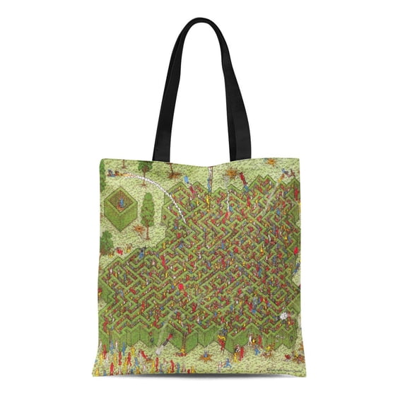ASHLEIGH Canvas Tote Bag Wheres Where Waldo Great Wally Martin Handford Children Book Reusable Handbag Shoulder Grocery Shopping Bags