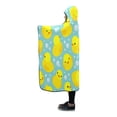 thumbnail image 1 of ASHLEIGH Hooded Blanket Cartoon Duck Throw Blanket 56x80 inch, 1 of 3