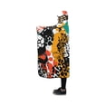 thumbnail image 1 of ASHLEIGH Hooded Blanket Exotic Leopard Wearable Blanket Comfotable Hooded Throw Wrap Robe 40x50 Inch, 1 of 3