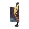 thumbnail image 1 of ASHLEIGH Hooded Blanket Halloween Flying Bat Design Mens Throws Womens Wearable Blankets 50x60 Inches, 1 of 3
