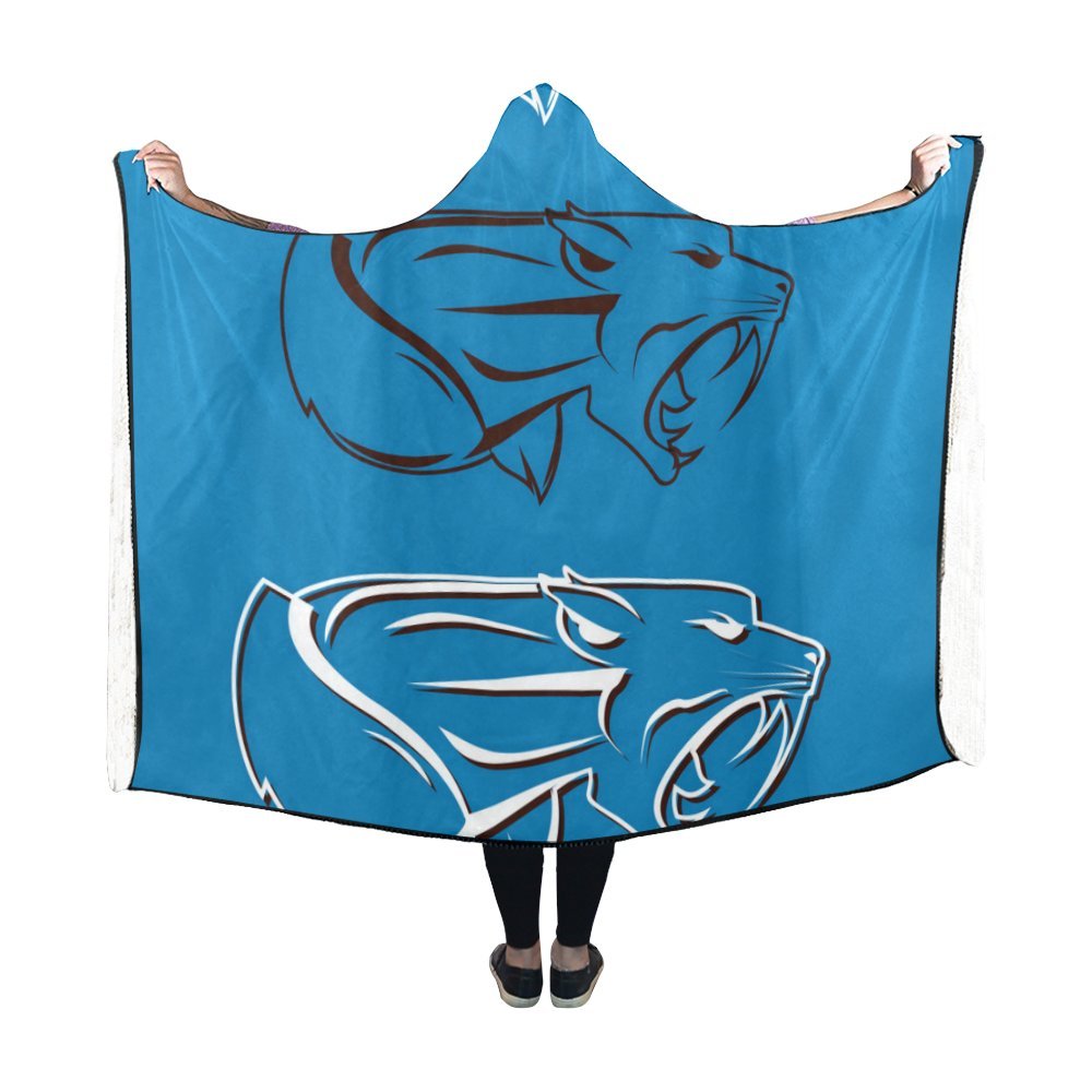 ASHLEIGH Hooded Blanket Rampage Tiger Wearable Blanket Comfotable