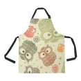 thumbnail image 1 of ASHLEIGH Kitchen Aprons Cute Owl Adjustable Bib Apron with Pockets for Women Men, 1 of 1
