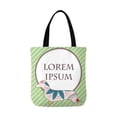 thumbnail image 1 of ASHLEIGH Vintage Dachshund Dog Reusable Grocery Bags Shopping Bag Canvas Tote Bag Shoulder Bag, 1 of 3