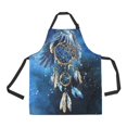thumbnail image 1 of ASHLEIGH Watercolor Eagle Apron for Women Men Girls Chef with Pockets Hand Drawn Unisex Adjustable Bib Apron Kitchen for Cooking Baking Gardening Home, 1 of 1