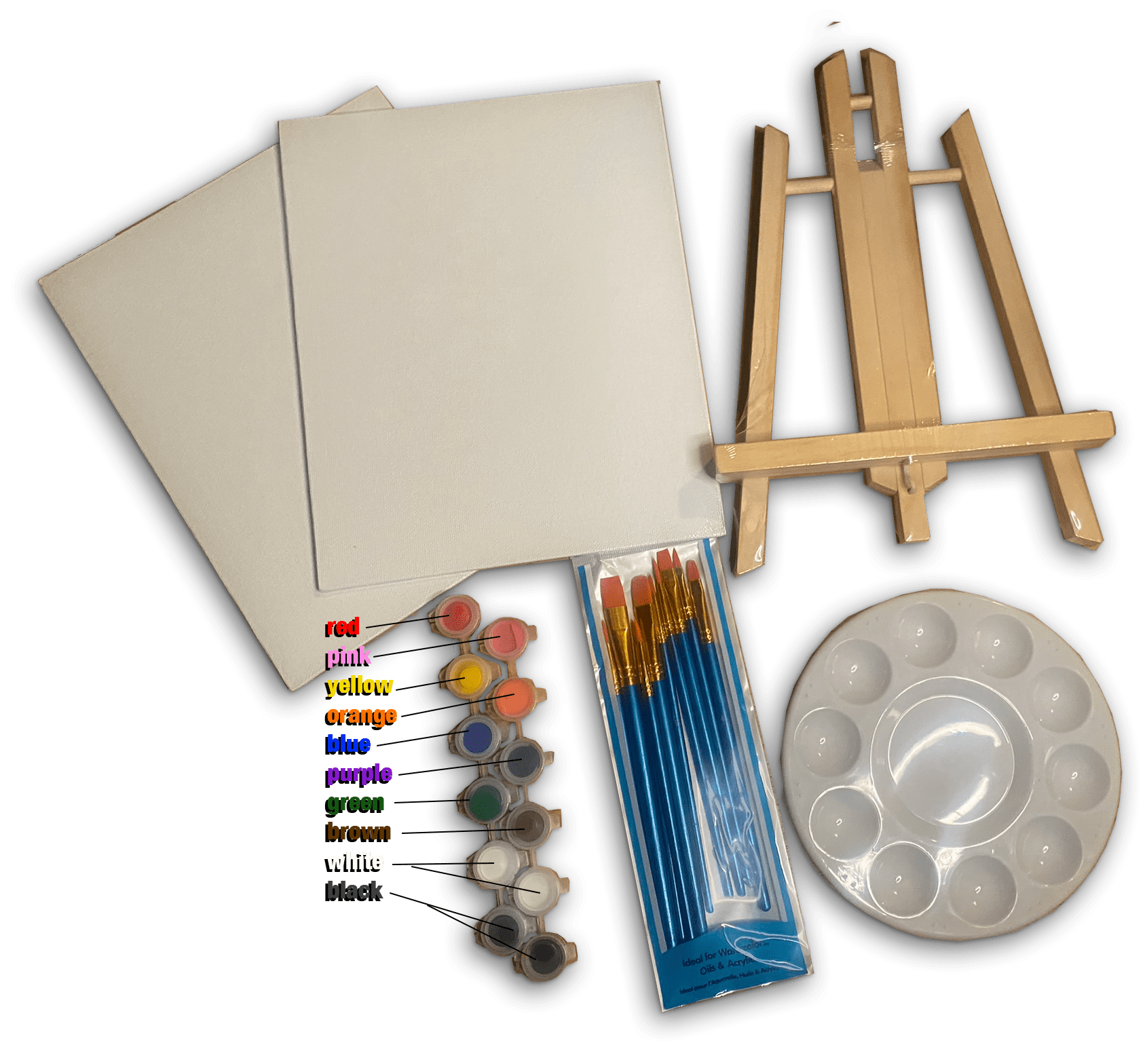ASHMCC Crafts Beginners Art Kit for All Ages & Genders