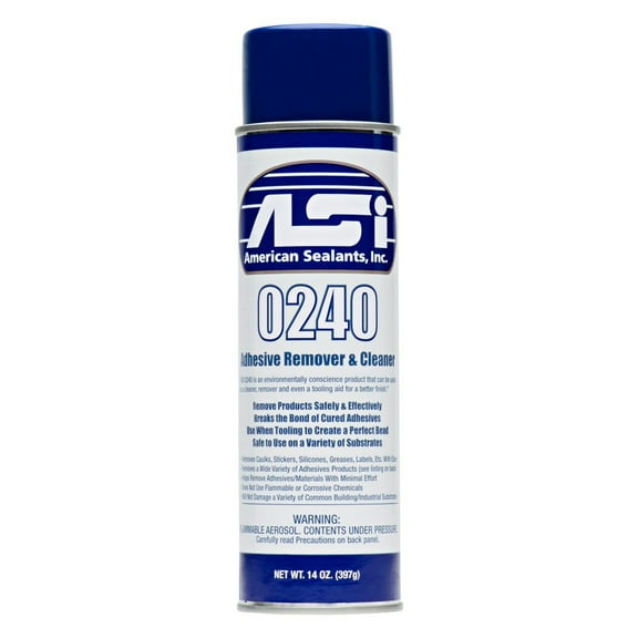ASI 0240 Adhesive Remover & Cleaner Sprayable Liquid 14 Oz