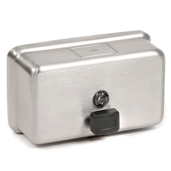 ASI Stainless Soap Dispenser Horizontal - 10-0345