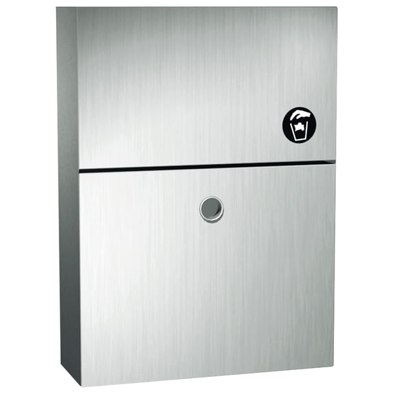 ASI 0473-1A - Sanitary Waste Disposal - w/ Lock - Surface Mounted