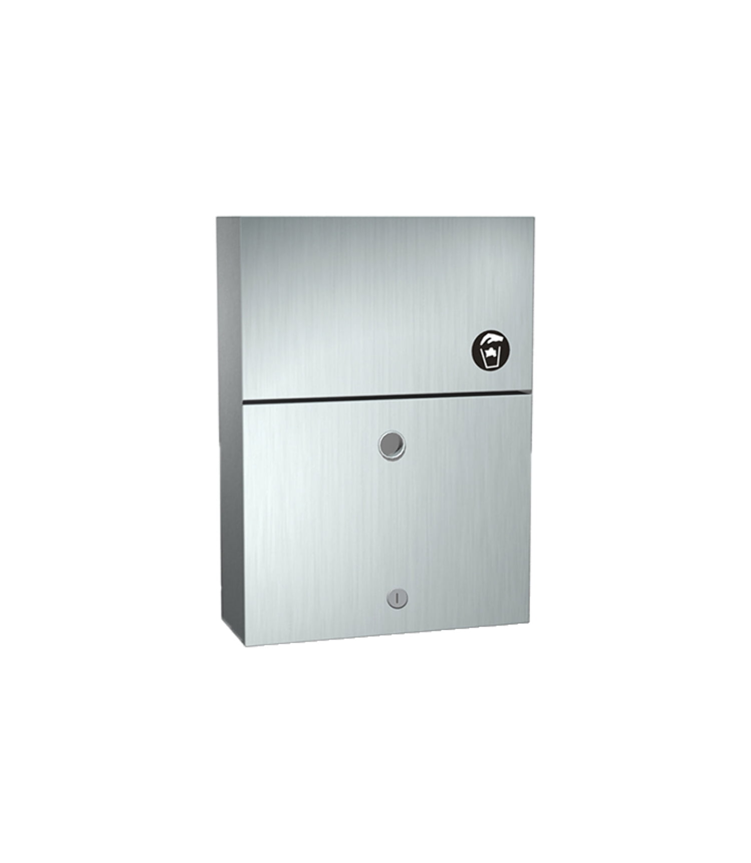 ASI 0473-1A - Sanitary Waste Disposal - w/ Lock - Surface Mounted