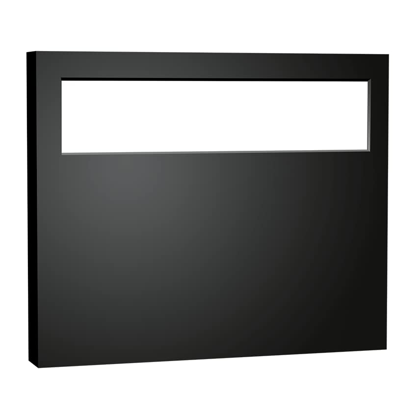 ASI 0477SM41 Matte Black Toilet Seat Cover Dispenser Powder